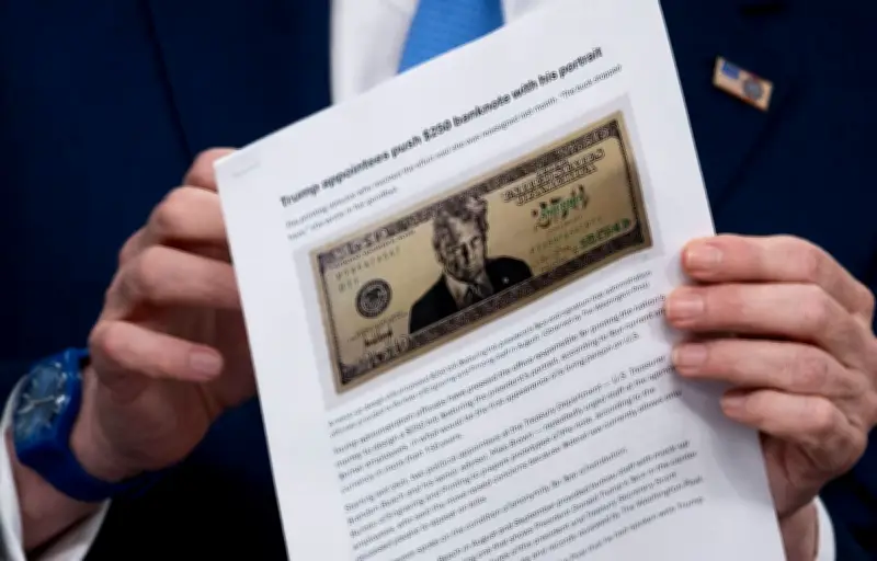 Donald Trump veut son visage sur un billet de 250 dollars