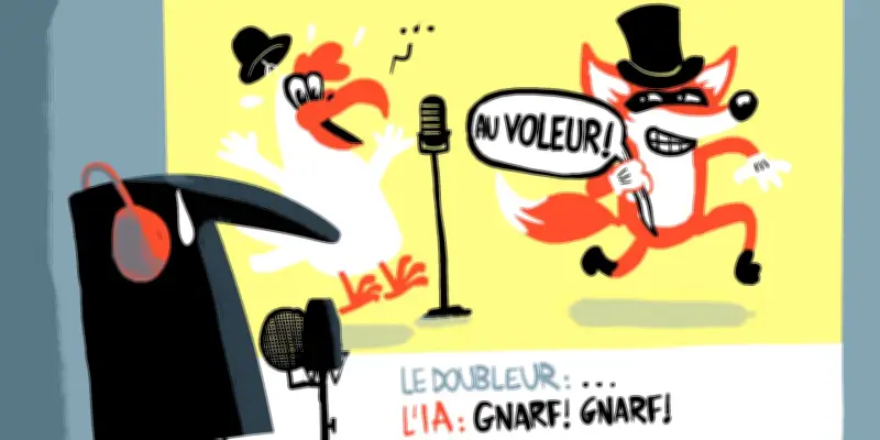 Doublage menacé par l'IA : les voix peinent à se faire entendre