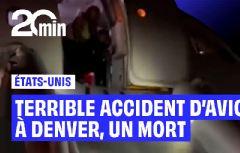 Drame à Denver : un piéton tué par un avion au décollage