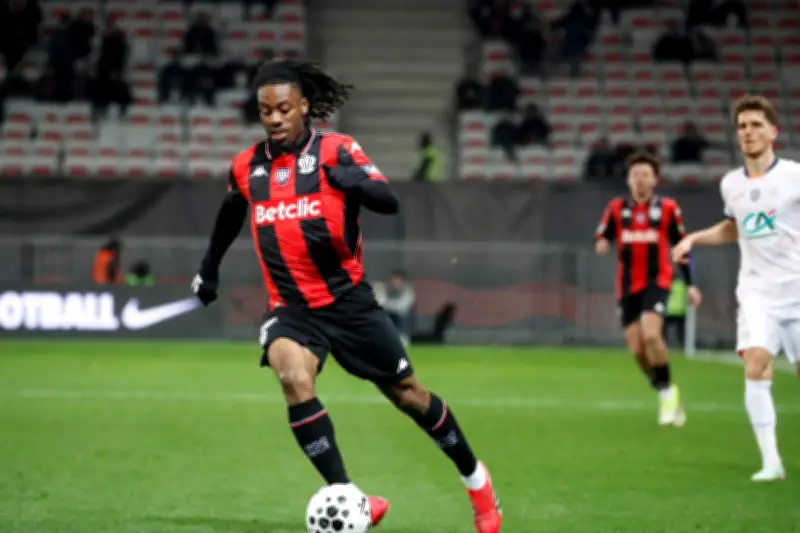 Elye Wahi disponible pour le barrage retour de l'OGC Nice contre Saint-Étienne
