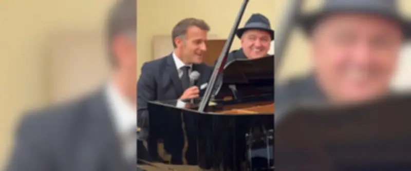 Emmanuel Macron chante 'La Bohème' avec le président arménien à Erevan