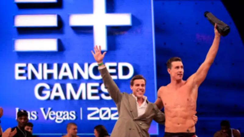 Enhanced Games : un nageur grec bat un premier record du monde