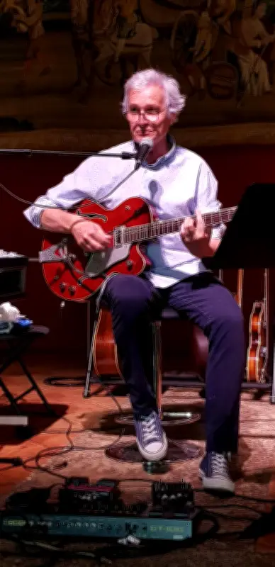 Eric Le Collen : sept guitares de légende en spectacle à Saint-Emilion