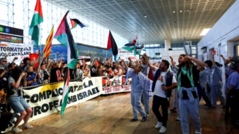 Espagne : heurts à Bilbao au retour de militants de la Flottille pour Gaza