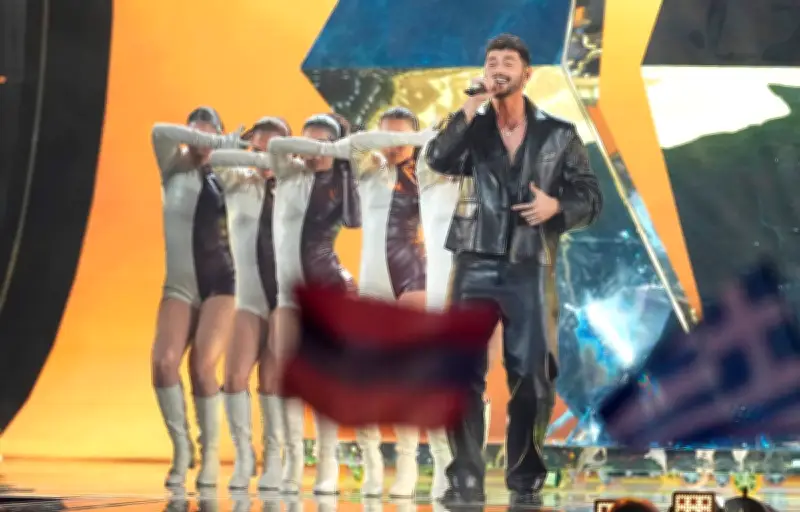 Eurovision : un manifestant crie « Stop au génocide » lors de la prestation d'Israël