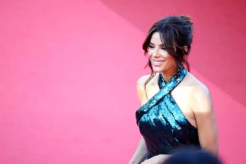 Eva Longoria dîne au restaurant Chez Bruno à Lorgues avant le Festival de Cannes