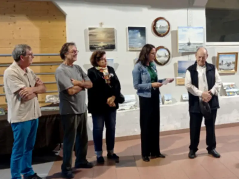 Exposition de Claude Coulandreau et ses élèves à la salle Pierre-Lart
