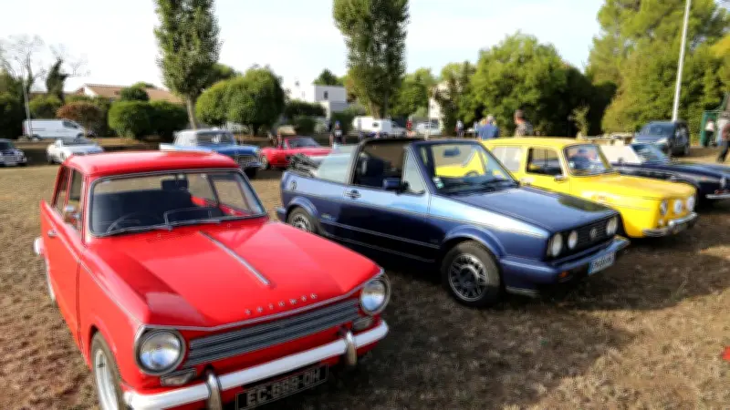 Exposition de voitures anciennes à Saint-Sériès le 31 mai