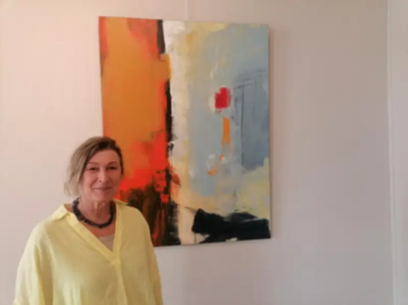 Exposition "Entre deux rives" : l'abstraction émotionnelle de Sandrine Aléhaux