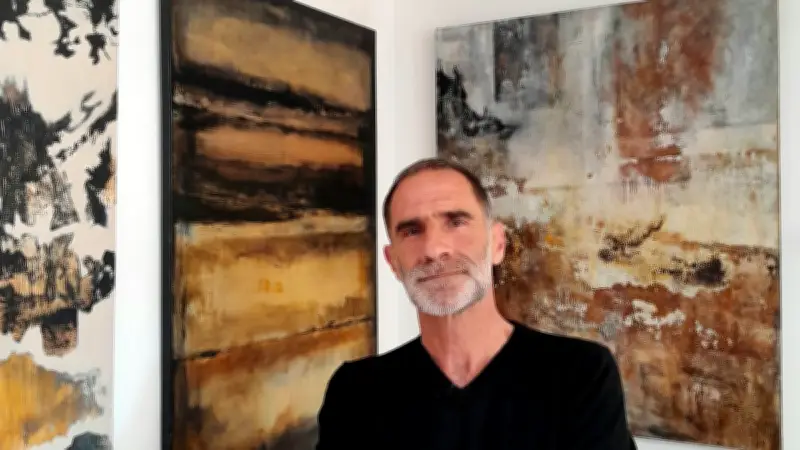 Exposition "Espaces" de Daniel Carraz au domaine de Saumarez