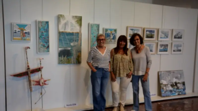 Exposition "Pourquoi pas bleu ?" : trois artistes à l'Espace Michèle Goalard