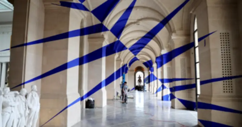 Felice Varini expose au Museo d'arte de Mendrisio : une rétrospective perspective