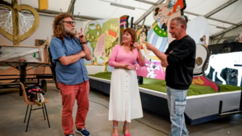 Feria de Nîmes : la pégoulade rend hommage à la bande dessinée