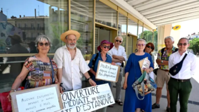 Fermeture du bureau de poste d'Estanove : les usagers craignent une disparition programmée