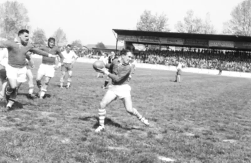 Finale du Challenge Yves du Manoir 1957 : Dax vainqueur sur la moyenne d'âge