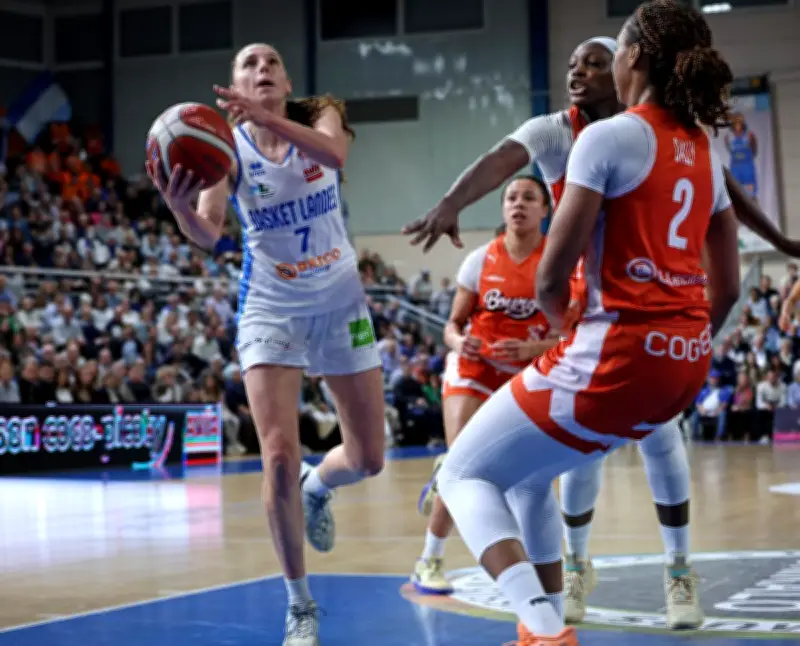 Finale LFB : Bourges domine Basket Landes, les Landaises veulent réagir