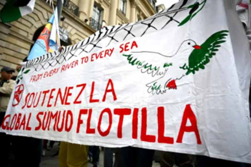 Flottille pour Gaza : 430 militants en route vers Israël après interception