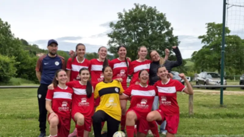 Football féminin : l'école de foot de l'entente féminine victorieuse