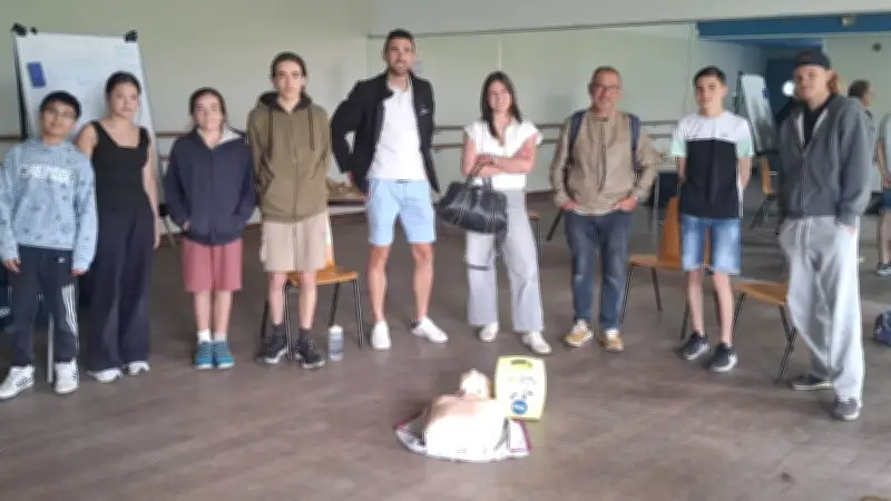 Formation PSC1 au centre Marcel-Pagnol à Vergèze