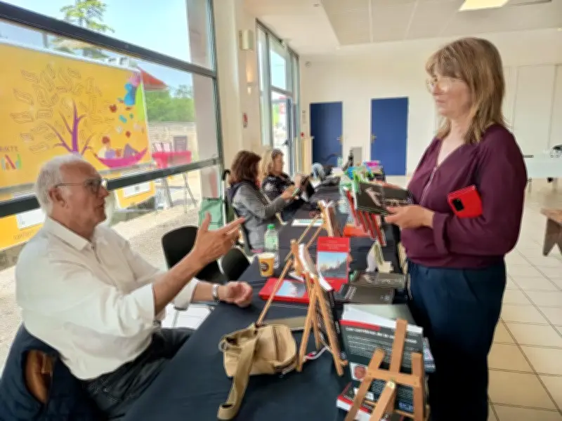 Francis Chagneau, invité du Salon du livre de Prignac-et-Marcamps