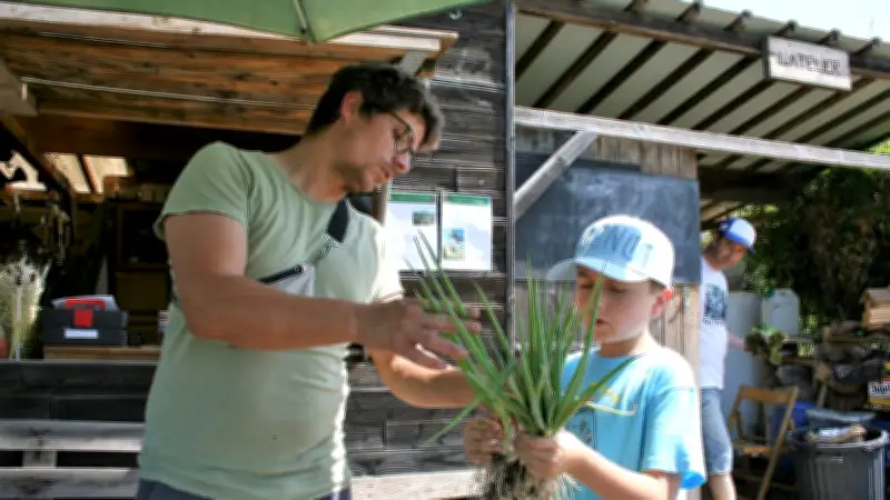 Fête de la nature au jardin de la Goutte d'eau à Vallabrègues