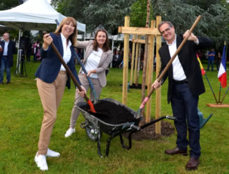 Fête de l'Europe à Billère : amitié franco-allemande et espagnole