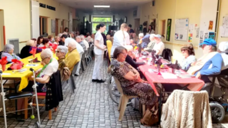 Fête et paella à l'Ehpad du Castellas à Rousson