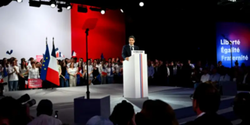 Gabriel Attal en meeting : il met en scène sa « force d’agir » pour 2027