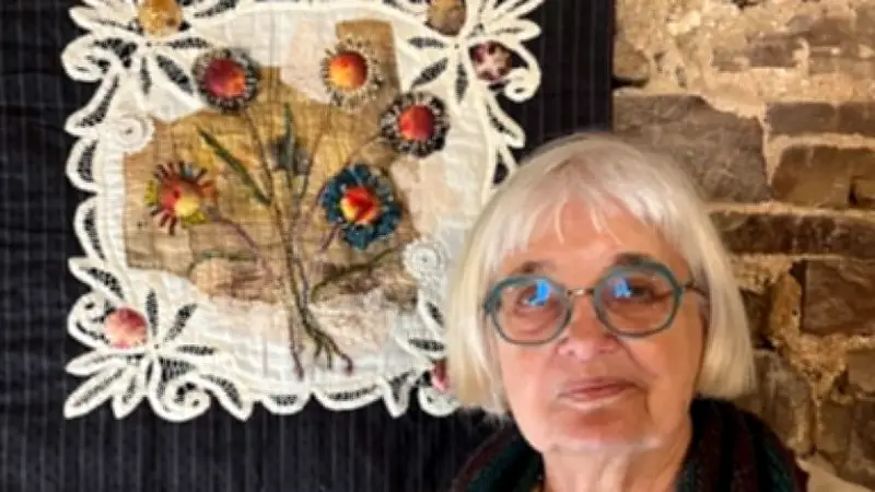 Geneviève Reix-Frachon expose ses œuvres textiles au château jusqu'au 30 juin