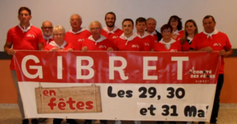Gibret : fêtes patronales du 29 au 31 mai 2026