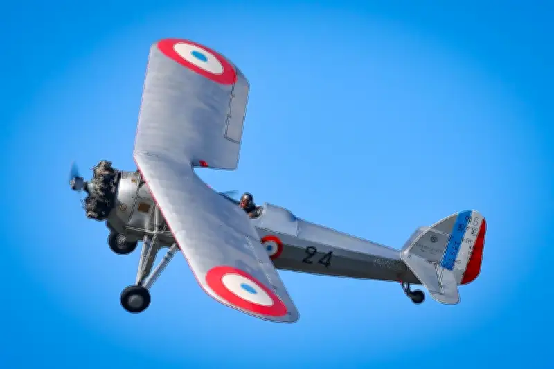 Gilles Carter, pilote rochelais, présentera son Morane Saulnier MS317 au meeting de l'air de Cognac