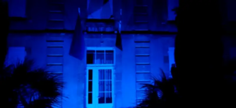 Générac s'illumine en bleu pour la fibromyalgie