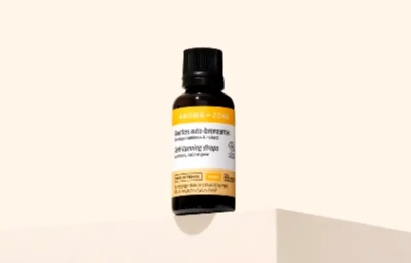 Gouttes autobronzantes Aroma-Zone : bronzage naturel en 24h à 7,95€