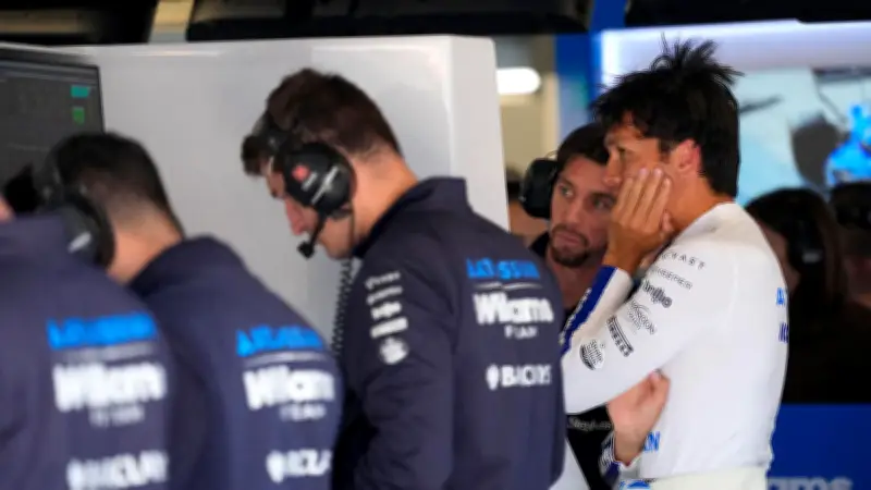 GP du Canada : Albon percute une marmotte et finit dans le mur