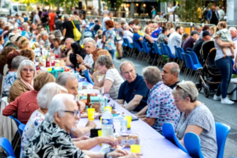 Grande table à Draguignan : un millier de convives partagent un moment convivial