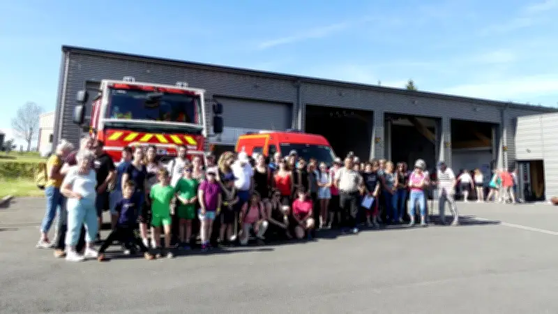 Grandrieu : succès de la randonnée des pompiers avec plus de 100 participants