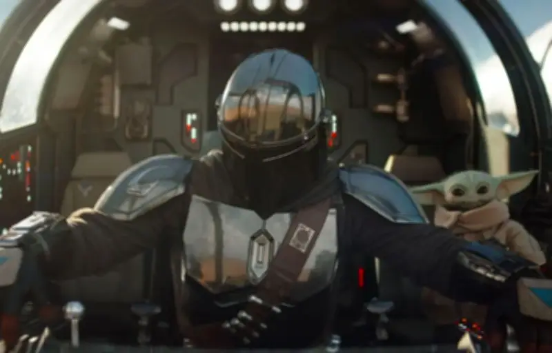 Grogu, la star miniature de Star Wars, prêt à en découdre