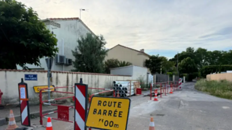 Gros travaux rue Pierre Plantée à Bernis : modernisation et sécurité