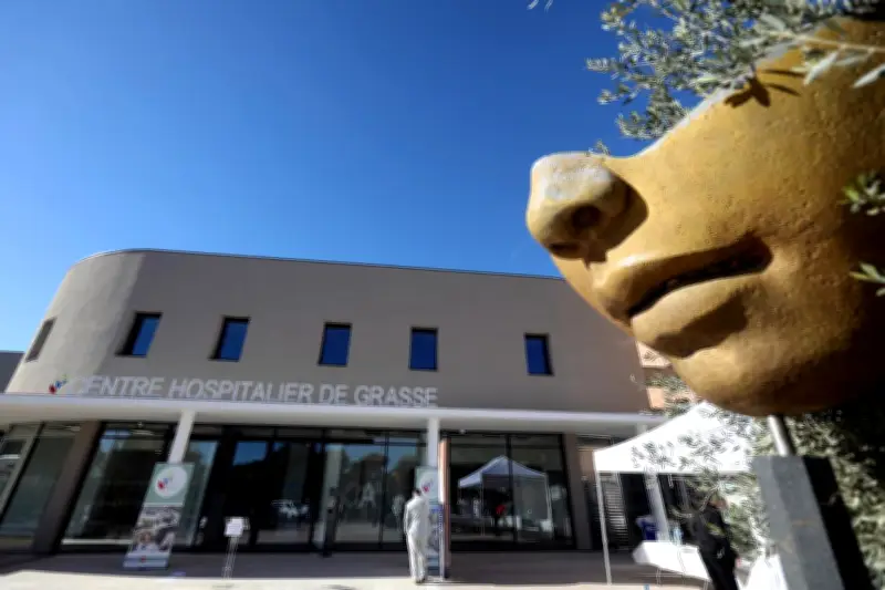 Grève au service HAD de l'hôpital de Grasse le 28 mai 2026