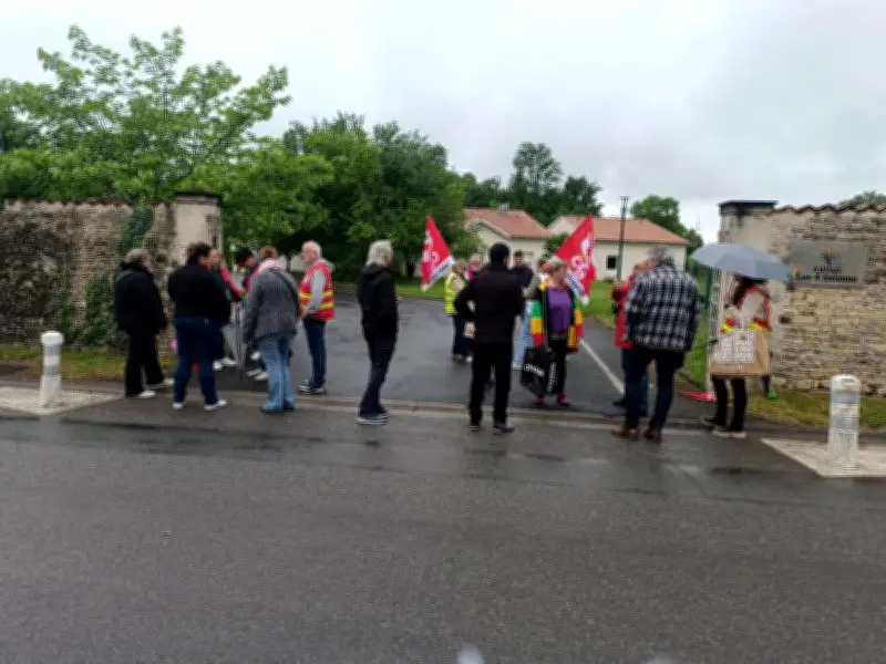 Grève à l'Ehpad Les Quatre Saisons pour plus de personnel et salaires
