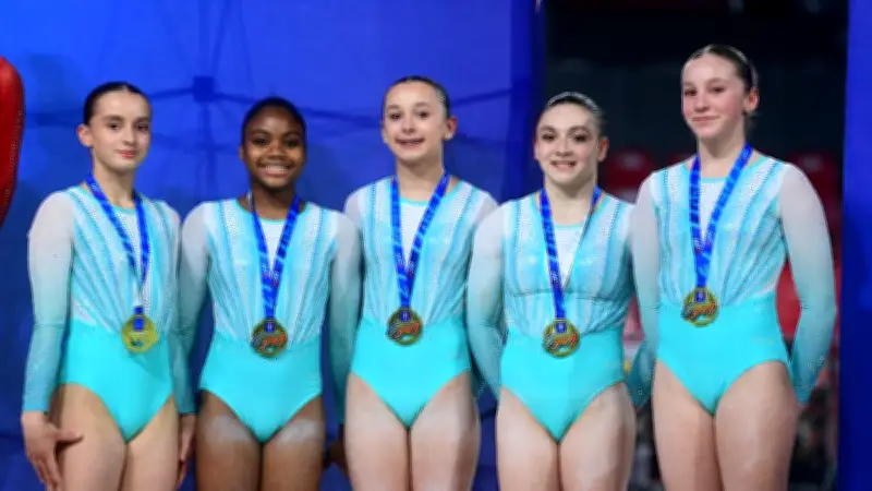 Gymnastes védasiennes : bronze et montée en Nationale 1