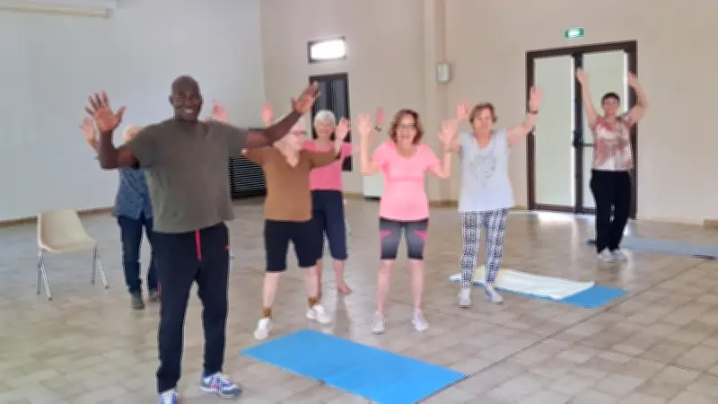 Gymnastique gratuite pour seniors au Foyer rural de Mialet