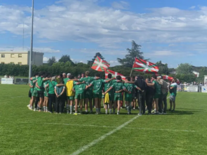 Hasparren prend un avantage de trois points à Bazas en 16es de finale