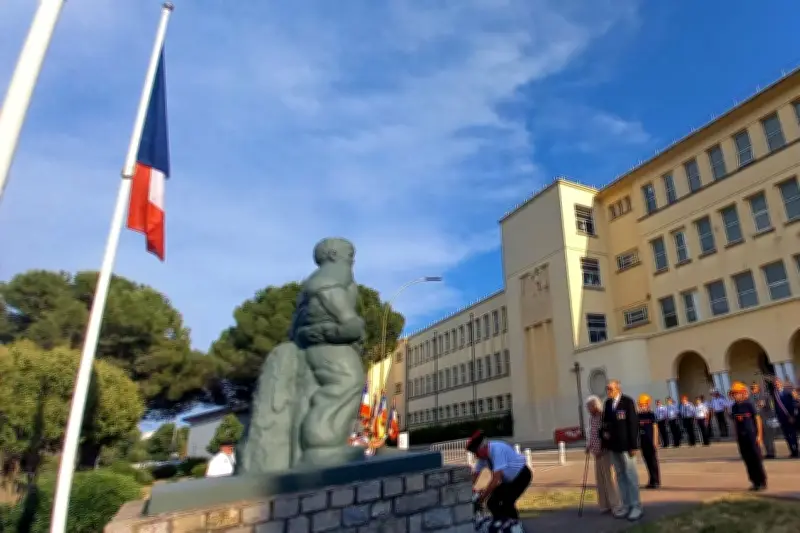 Hommage aux héros de la Résistance lors d'une journée du souvenir à Draguignan