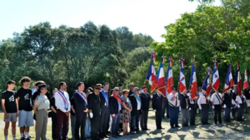 Hommage aux victimes de l'esclavage à Junas