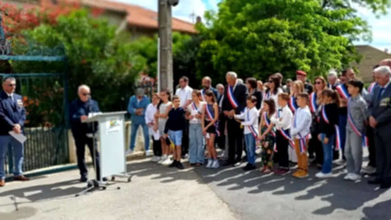 Hommage à Henri Combet, résistant montadynois mort en 1944