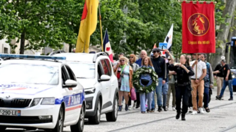 Hommage à Jeanne-d'Arc à Montpellier : heurts entre identitaires et antifas