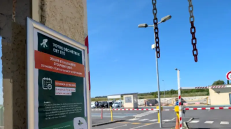 Horaires d'été pour la déchèterie d'Aspiran dès le 1er juin