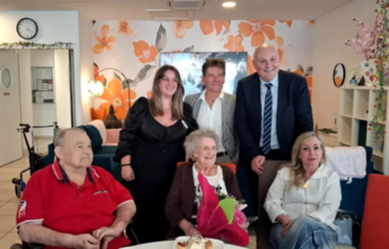 Huguette Peyre, centenaire et ancienne résistante, fête ses 100 ans