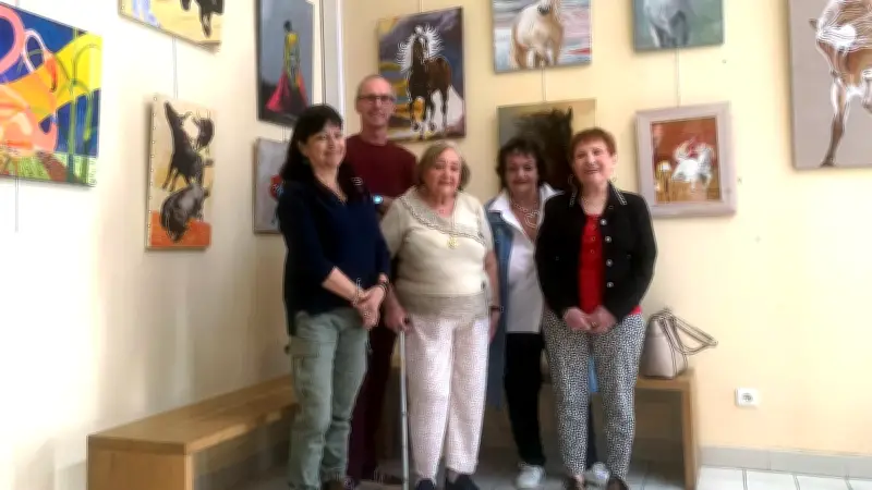 Huit artistes amateurs exposent leurs toiles au Scamandre à Vauvert